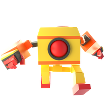 Yellow Robot Boss
